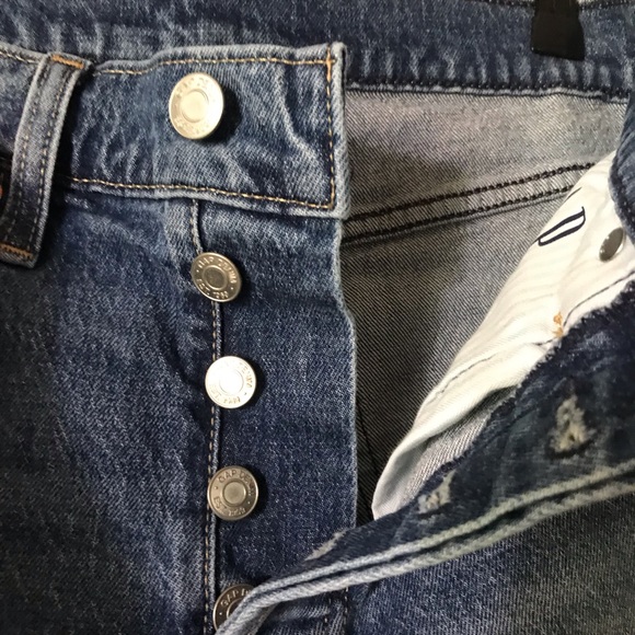 NWT, GAP cheeky sky high denim shorts, size: 26/2P - Picture 2 of 16